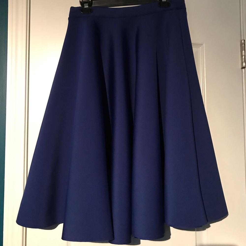 Blue skirt